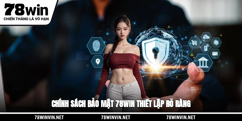 Chính sách bảo mật 78WIN thiết lập rõ ràng