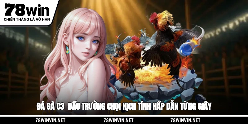 Đá Gà C3 - Đấu Trường Chọi Kịch Tính, Hấp Dẫn Từng Giây