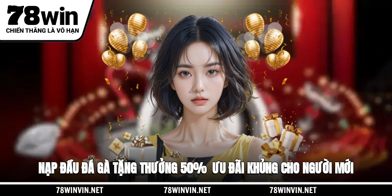Nạp Đầu Đá Gà Tặng Thưởng 50% - Ưu Đãi Khủng Cho Người Mới