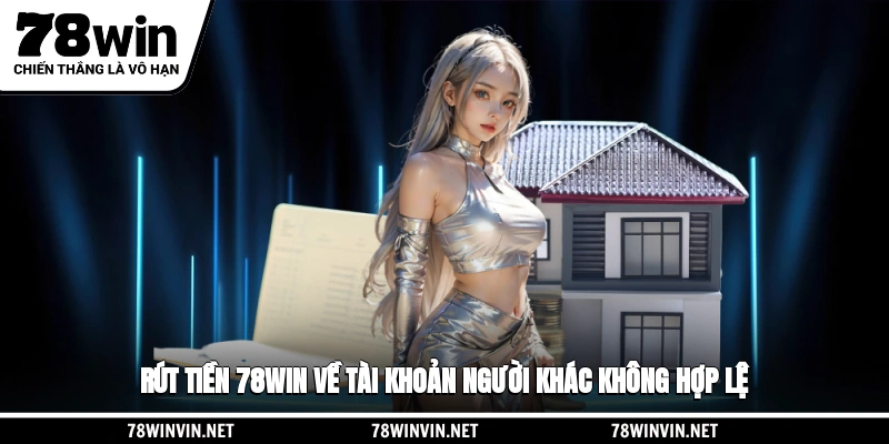Rút tiền 78WIN về tài khoản người khác không hợp lệ
